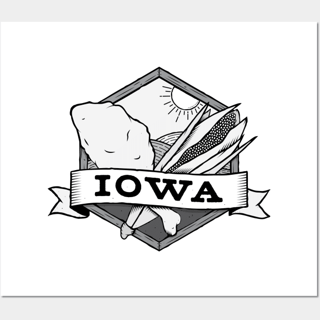 Iowa Agriculture Shirt Wall Art by HolidayShirts